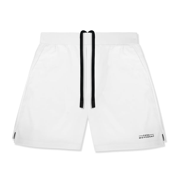 07 TriBlend Flow Shorts (White)