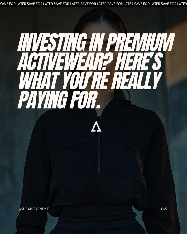 Investing in Premium Activewear? Here’s What You’re Really Paying For.