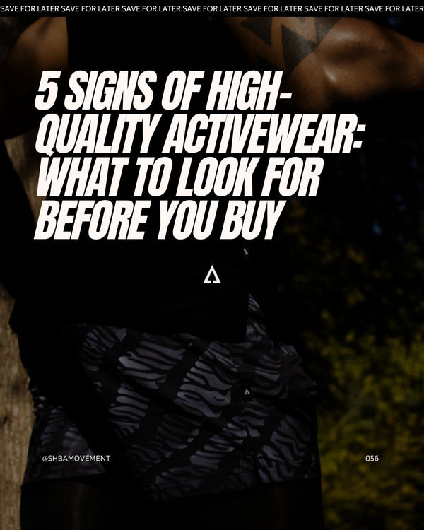 5 Signs of High-Quality Activewear: What to Look for Before You Buy