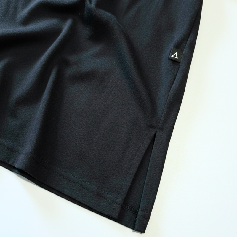 99 Ground Zero Lightweight Drift Tee (Oversized Fit, Black)