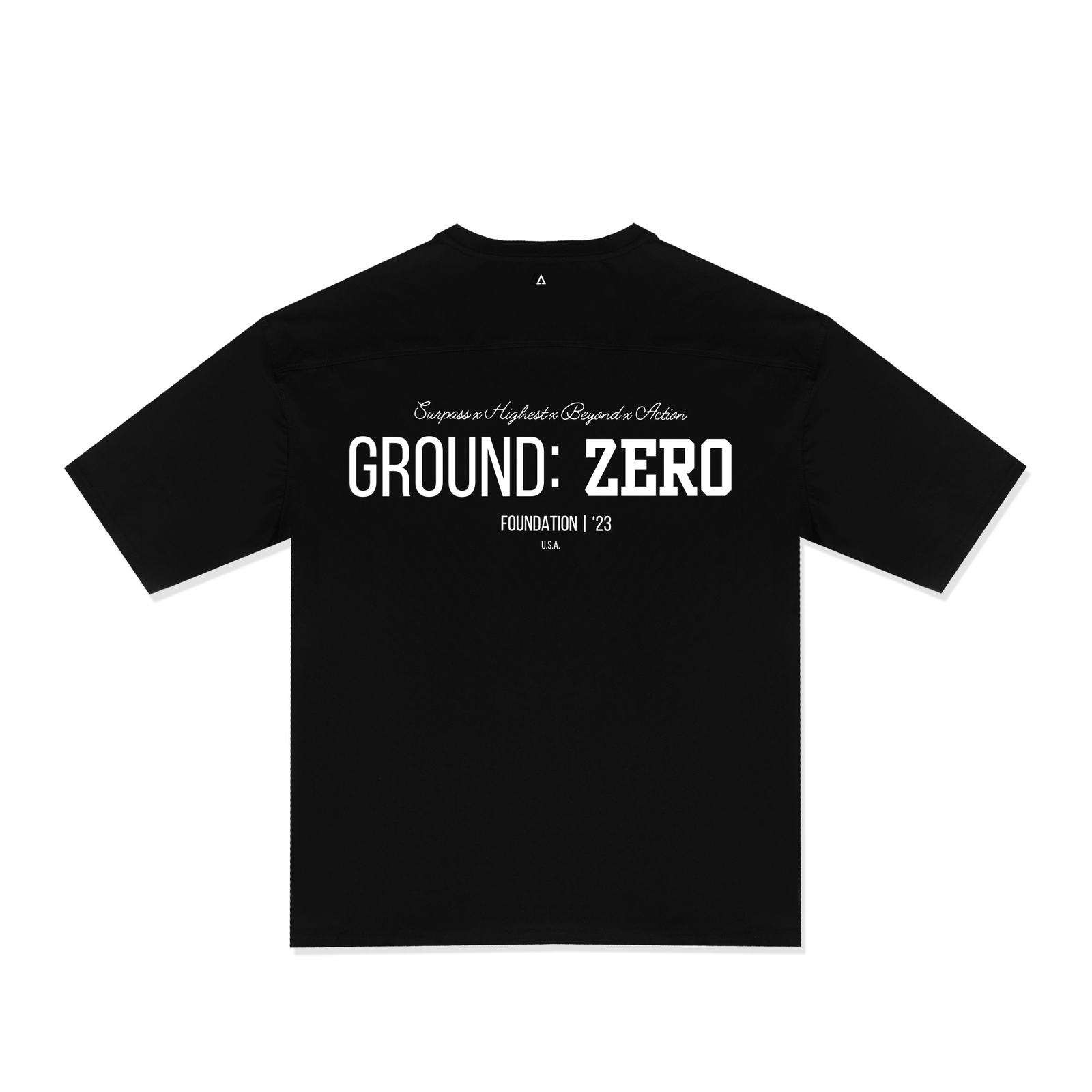 99 Ground Zero Lightweight Drift Tee (Oversized Fit, Black) – SHBA