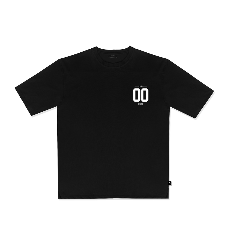 99 Ground Zero Lightweight Drift Tee (Oversized Fit, Black)
