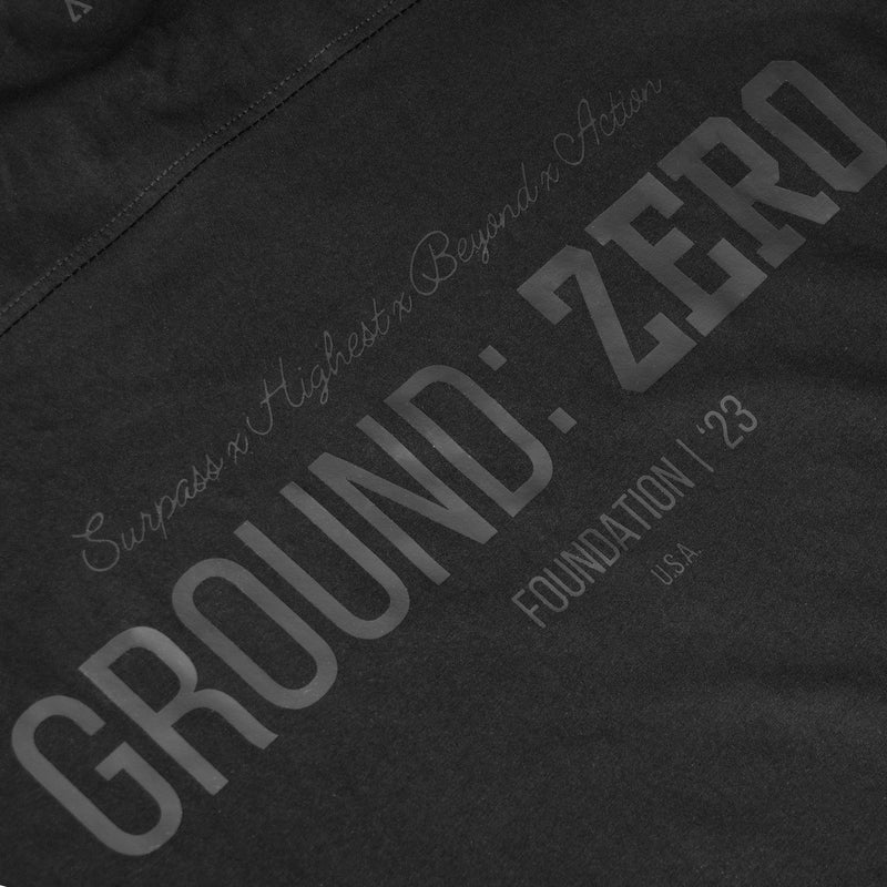 99 Ground Zero Lightweight Motion Tee (Athletic Fit, Black)