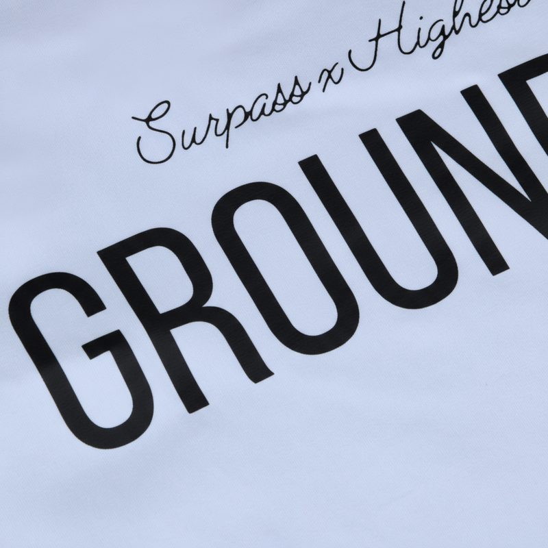 99 Ground Zero Lightweight Drift Tee (Oversized Fit, Glacial White)