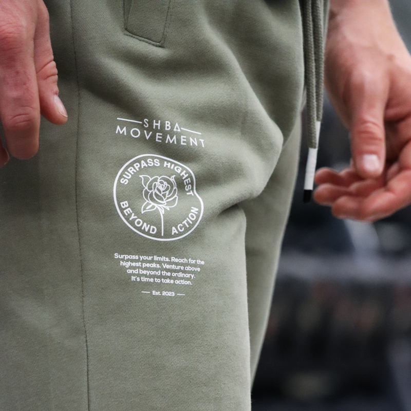 28 CloudFit Motion Sweatpants (Olive)