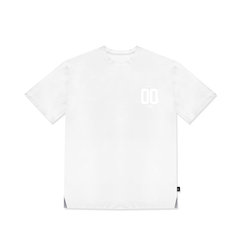 99 Ground Zero Lightweight Motion Tee (Athletic Fit, White)