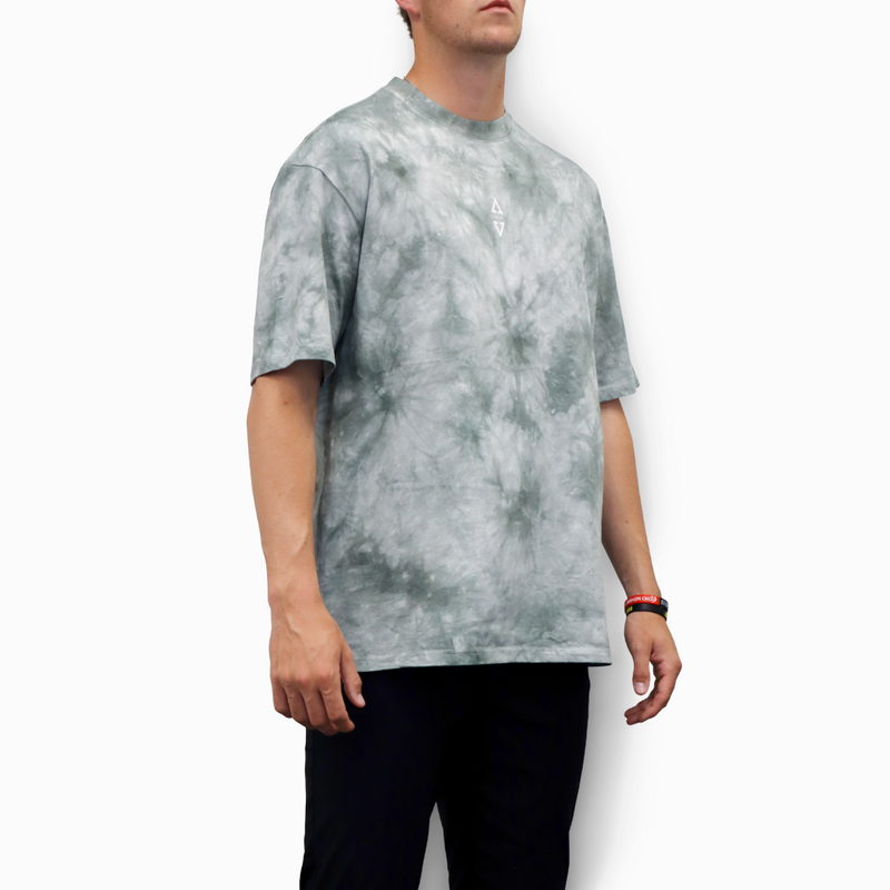 99 Nimbus Drift Tie-Dye Oversized+ Tee (Frost)